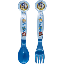  Sonic gyerek evőeszközkészlet 2 db babaétkészlet