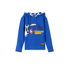 Sonic kapucnis pulcsi 2900001868 kék 152 CM - 12 év gyerek pulóver, kardigán