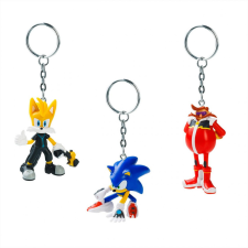  Sonic Prime meglepetés minifigura kulcstartó tasakban - 12 féle játékfigura