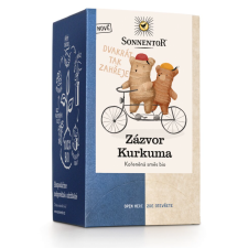 Sonnentor - Gyömbér Kurkuma, adagolt tea, BIO, 18 db  *CZ-BIO-002 tanúsítvány gyógytea