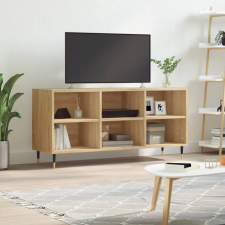  Sonoma tölgy színű szerelt fa TV-szekrény 103,5x30x50 cm bútor
