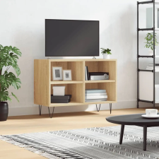  Sonoma tölgy színű szerelt fa TV-szekrény 69,5x30x50 cm bútor