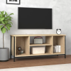 Sonoma tölgyszínű szerelt fa TV-szekrény 102x35x45 cm