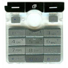 Sony Ericsson K750, Gombsor (billentyűzet), ezüst mobiltelefon, tablet alkatrész