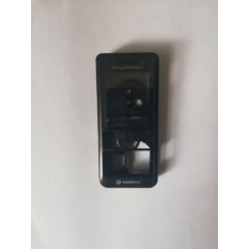 Sony Ericsson V630 komplett ház akkufedél nélkül, Előlap, fekete mobiltelefon, tablet alkatrész