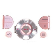Sony Ericsson W580 felső, Gombsor (billentyűzet), rózsaszín mobiltelefon, tablet alkatrész