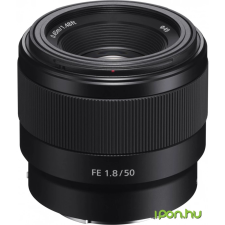 Sony FE 50mm F1.8 SEL-50F18F fekete videó kellék