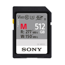 Sony M 512GB SDXC (277MB/s) memóriakártya memóriakártya