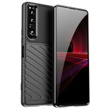 Sony Thunder Case tok Sony Xperia 1 IV szilikon Armor tok fekete tok és táska