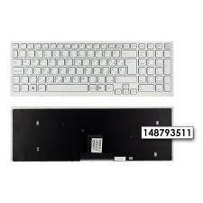 Sony VPC VPC-EB2L9E fehér magyar laptop billentyűzet laptop alkatrész