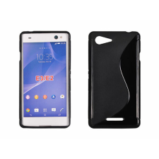 Sony Xperia E2/E3 D2203, Szilikon tok, S-Case, fekete tok és táska
