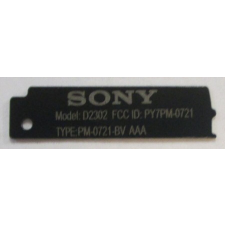Sony Xperia M2 D2305, SIM tartó, (Matrica), fekete mobiltelefon, tablet alkatrész