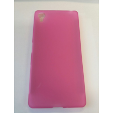 Sony Xperia X pink rózsaszín matt szilikon tok tok és táska
