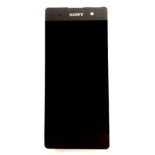 Sony Xperia XA/XA Dual F3111/F3112, LCD kijelző érintőplexivel, fekete mobiltelefon, tablet alkatrész