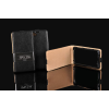 Sony Xperia Z3 D6603 (Sp), Lefele nyíló flip tok, fekete