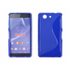 Sony Xperia Z3 Mini D5803, Szilikon tok, S-Case, kék