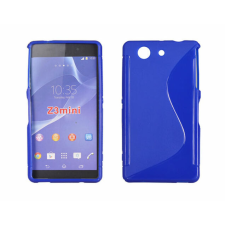 Sony Xperia Z3 Mini D5803, Szilikon tok, S-Case, kék tok és táska