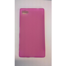 Sony Xperia Z5 Compact E5823 pink matt szilikon tok tok és táska