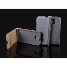 Sony Xperia Z5 Premium E6853 grafit szürke szilikon keretes vékony flip tok tok és táska