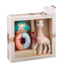 Sophie/Vulli Sophiesticated ajándékszett Sophie zsiráf + textil csörgő egyéb bébijáték