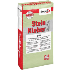 Sopro steinkleber flexibilis kőragasztó 25kg szürk glett, gipsz, csemperagasztó, por