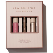 SOSU COSMETICS Blush & Highlight Set - 3 db kozmetikai ajándékcsomag