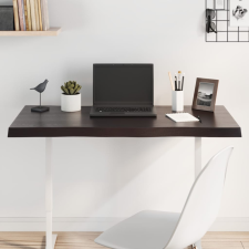  sötétbarna kezelt tömör asztallap 100x50x(2-4) cm bútor