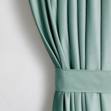  Sötétítő függöny VELVET szín mentazöld stílus klasszikus szalag anyag bársony 140x245 AmeliaHome lakástextília