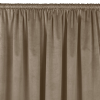  Sötétítő függöny VILA szín bézsszínű stílus klasszikus bújtató 5 cm bársony 135x245 HOMEDE