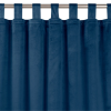  Sötétítő függöny VILA szín indigókék stílus klasszikus pántok 10 cm bársony 135x225 HOMEDE