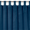  Sötétítő függöny VILA szín indigókék stílus klasszikus pántok 10 cm bársony 135x270 HOMEDE