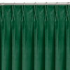  Sötétítő függöny VILA szín üvegzöld stílus klasszikus flex 9,5 cm kettős átfedéssel bársony 200x245 HOMEDE