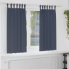  Sötétítő függönyök 2 pcs Antracitszürke 175 x 140 cm Poliészter