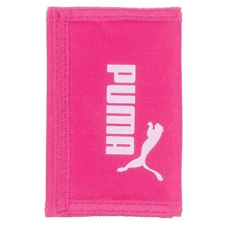 Sötétpink tépőzáras textil pénztárca Puma pénztárca