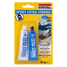 Soudal Epoxy Extra Strong 2x15gr barkácsolás, csiszolás, rögzítés