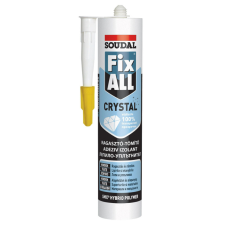 Soudal Fix-All Crystal Ragasztó transzparens 290 ml építőanyag