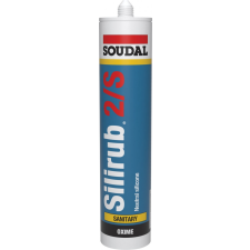 Soudal Silirub 2S színtelen 300ml barkácsolás, csiszolás, rögzítés