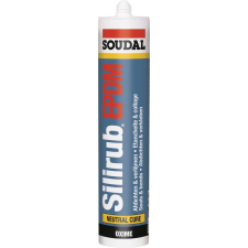 Soudal Silirub EPDM ragasztó 300 ml barkácsolás, csiszolás, rögzítés