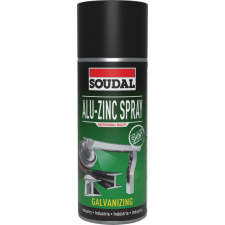 Soudal spray alu-zinc magasfényű 400ml barkácsolás, csiszolás, rögzítés