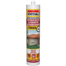 Soudal szilikon neutrális turbo transzparens 280ml barkácsolás, csiszolás, rögzítés
