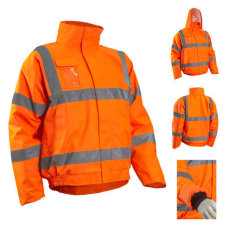  SOUKOU FLUO NARANCS TÉLI DZSEKI_M láthatósági ruházat