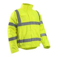  SOUKOU FLUO SÁRGA TÉLI DZSEKI_4XL láthatósági ruházat