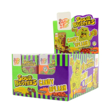  Sour Busters Candy Splash savanyú cukorka 45g csokoládé és édesség