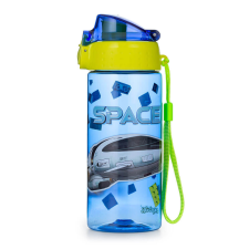 Space kulacs, 500 ml, OXY Click, BPA mentes, kék kulacs, kulacstartó
