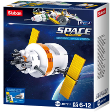 Space Sluban Space - 8 into 1 csillagászati műhold építőjáték készlet barkácsolás, építés