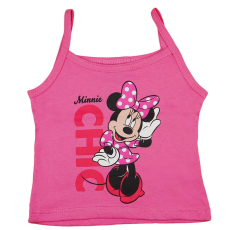  Spagetti pántos kislány trikó Minnie egér mintával