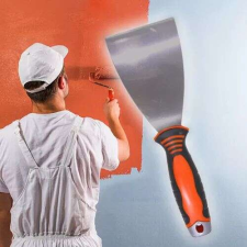  Spakli, spatula gumírozott nyéllel / 3″ kőműves és burkoló szerszám