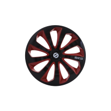 SPARCO Dísztárcsa 14", SICILIA Black/Red dísztárcsa