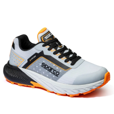 SPARCO Munkacipő orrvédelem nélküli SPARCO - S-Park SALOU O1 SR FO HRO Ezüst-Fekete 36