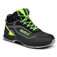 SPARCO Munkavédelmi bakancs SPARCO - Indy-He Ranger S3S ESD fekete-zöld 35 munkavédelmi cipő